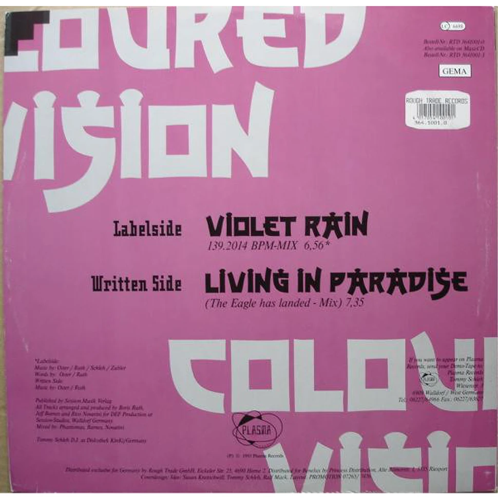 Coloured Vision - Violet Rain