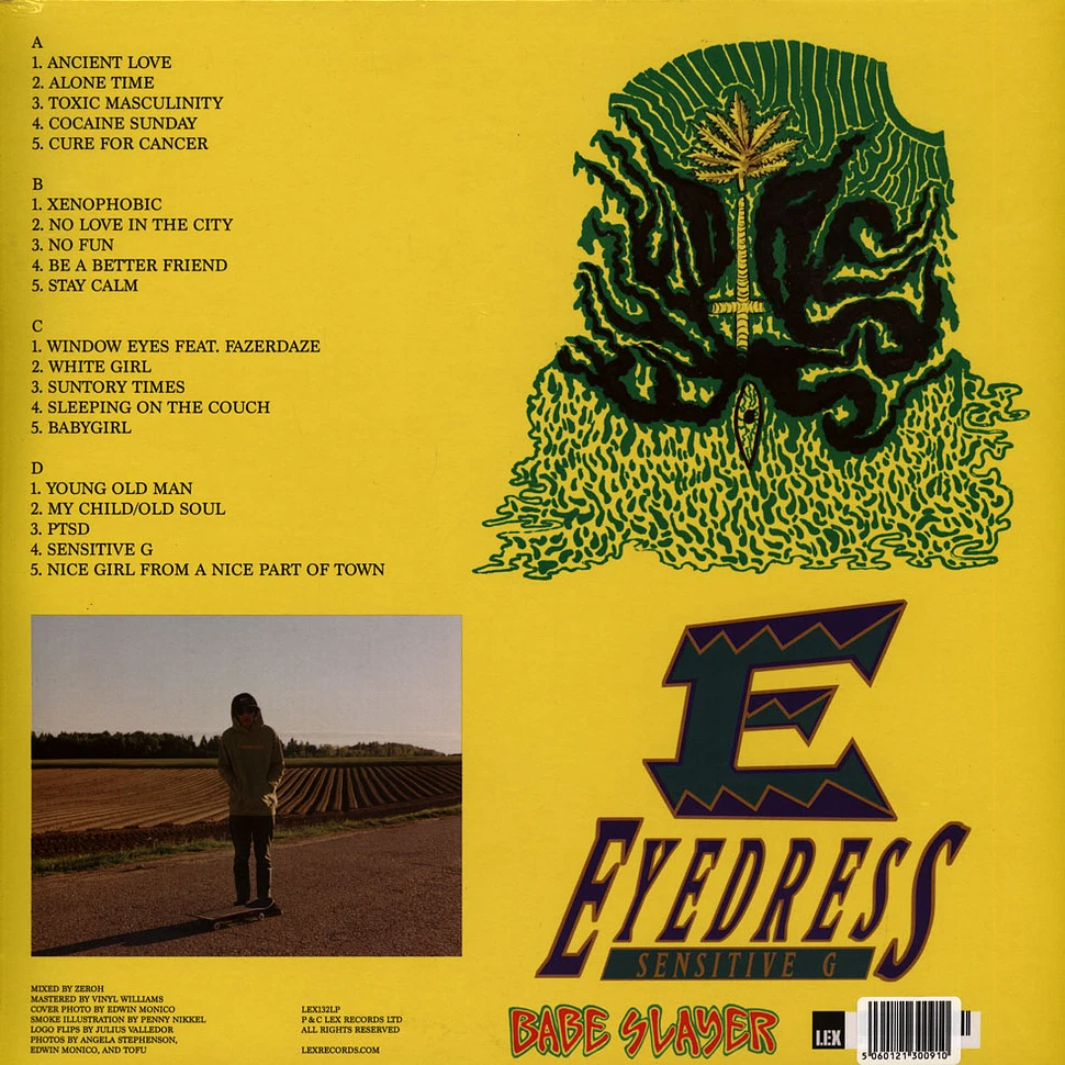 Eyedress - Sensitive G Green Vinyl Edition