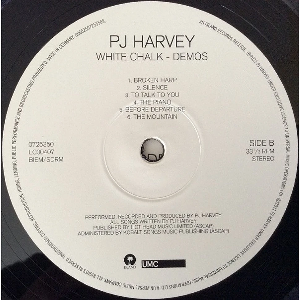 PJ Harvey - White Chalk - Demos