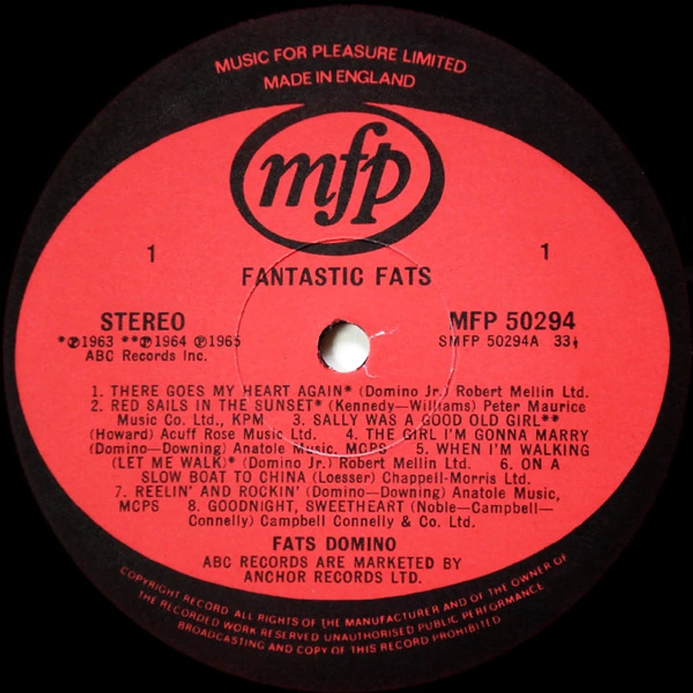 Fats Domino - Fantastic Fats