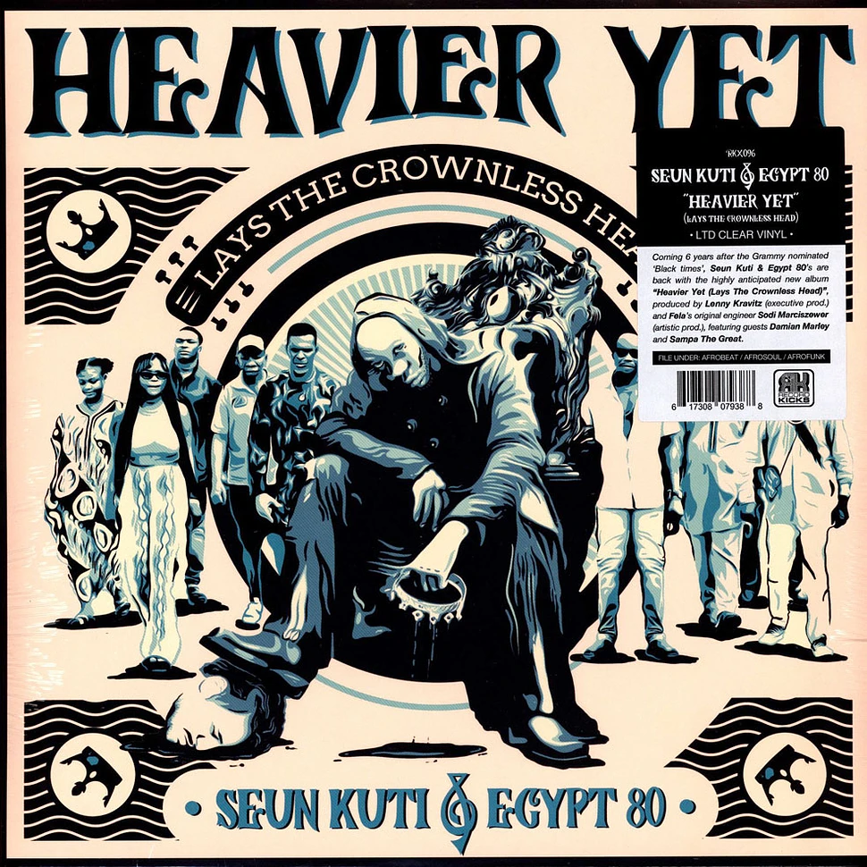 Seun Kuti & Egypt 80 - Heavier Yet (Lays The Crownless Head) Transparent Vinyl Edition