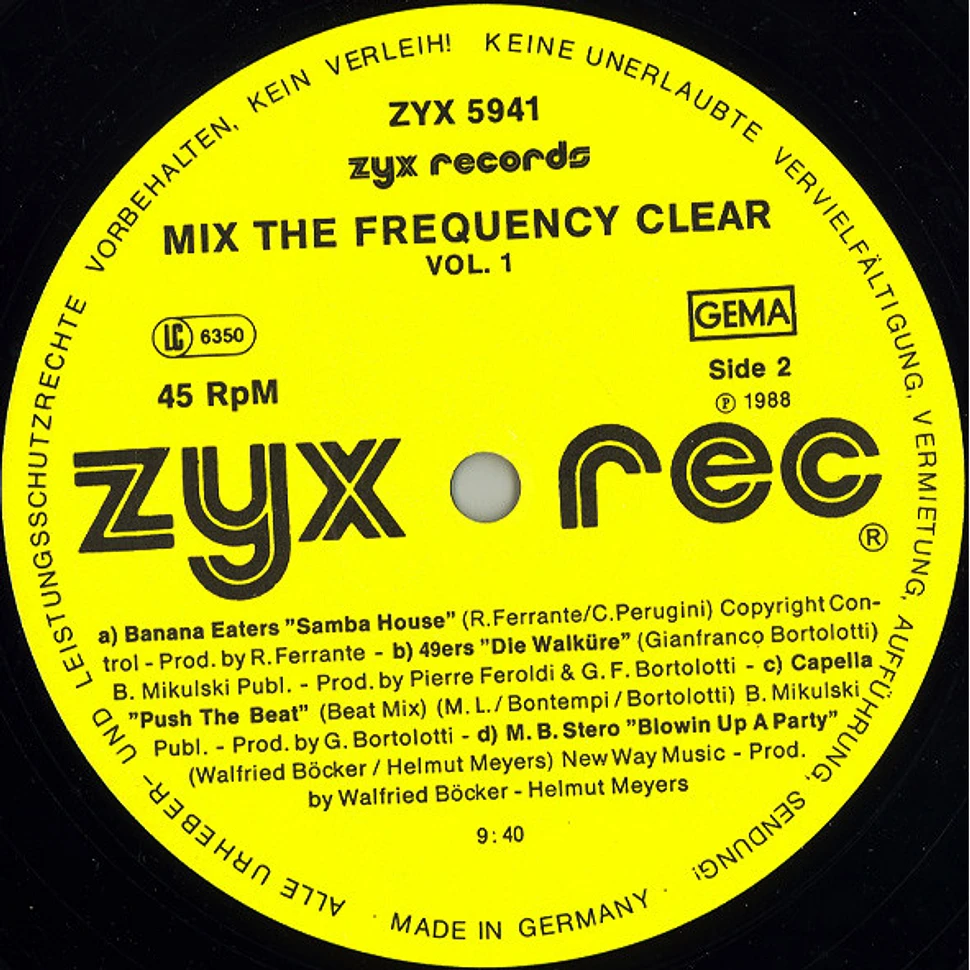 V.A. - Mix The Frequency Clear