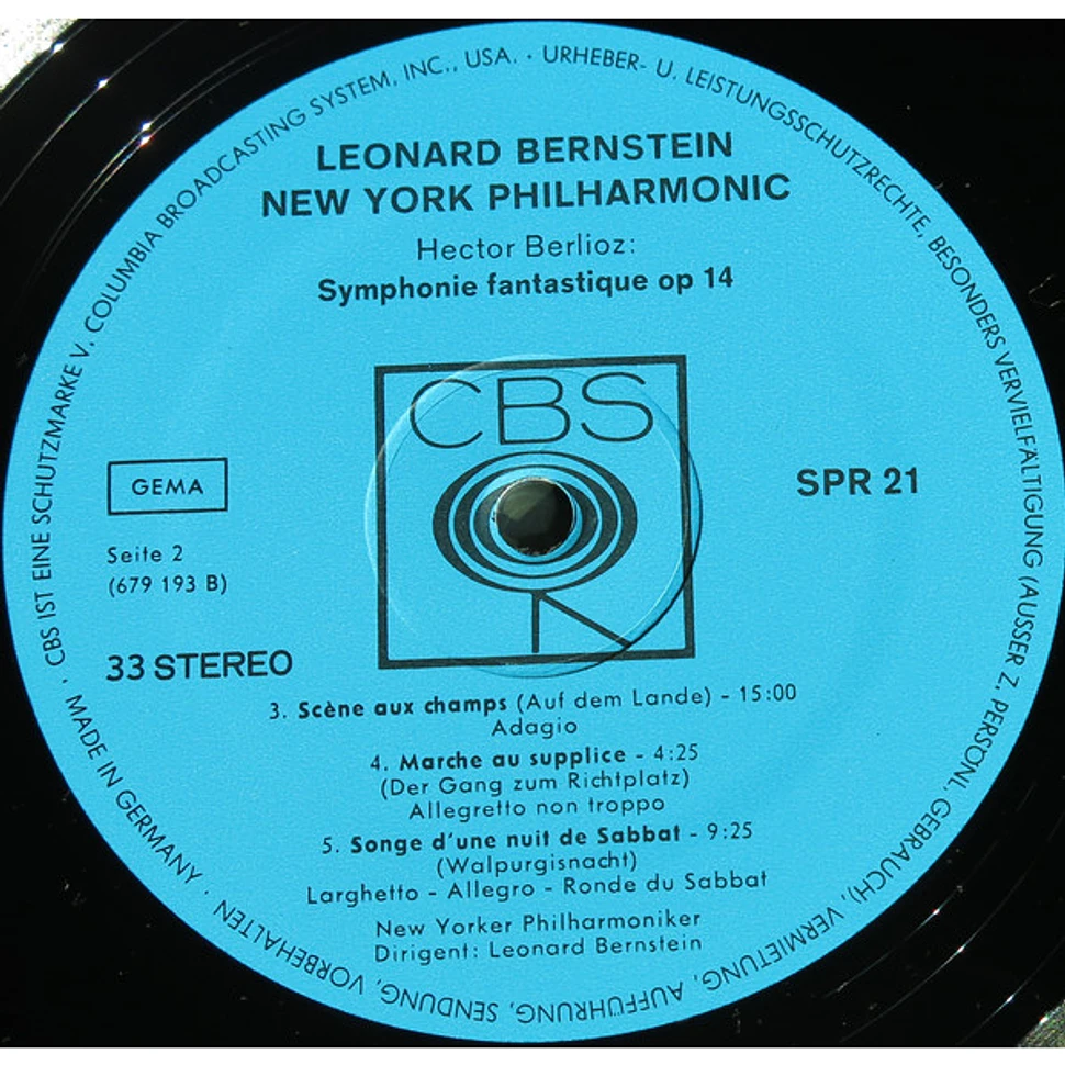 Hector Berlioz, Leonard Bernstein, New York Philharmonic - Symphonie Fantastique