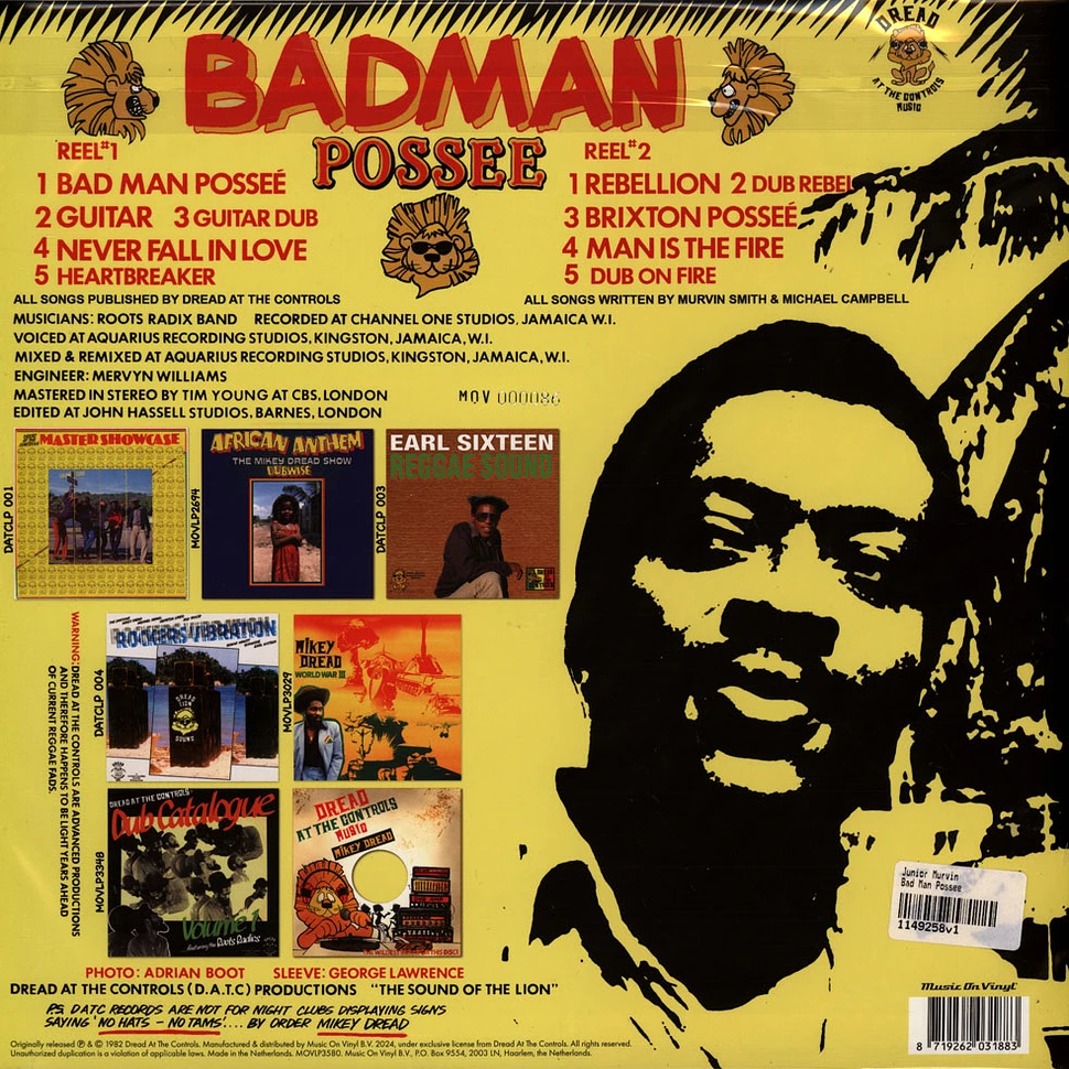 Junior Murvin - Bad Man Possee