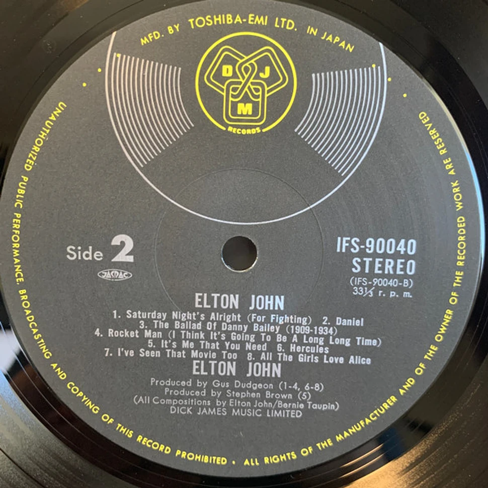 Elton John - Best 20