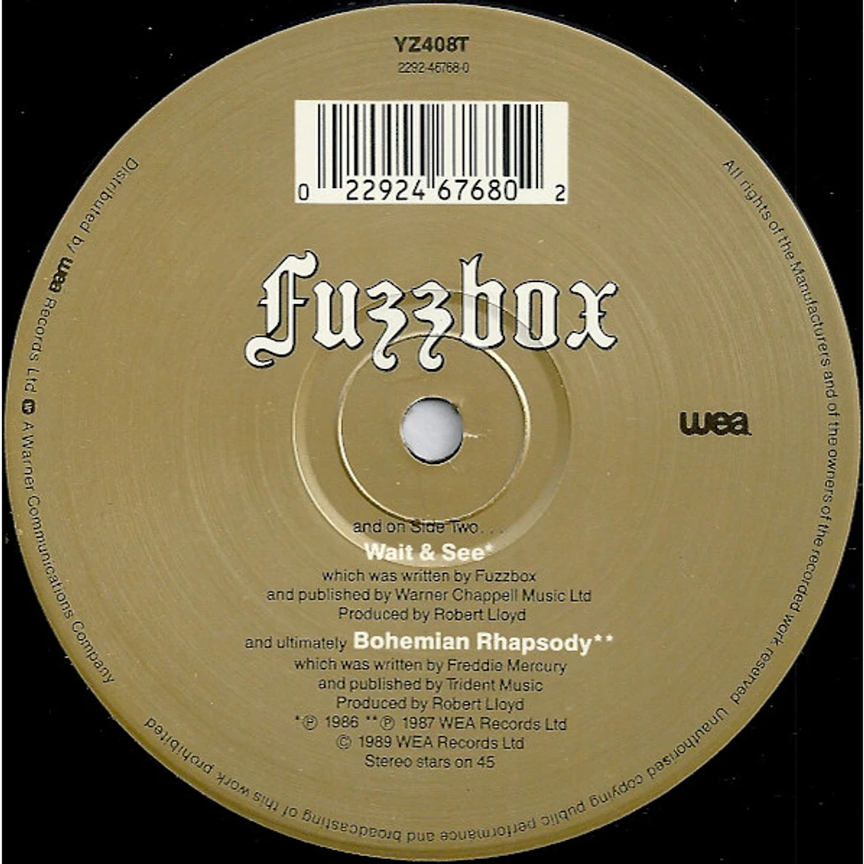 We've Got A Fuzzbox And We're Gonna Use It - Self!