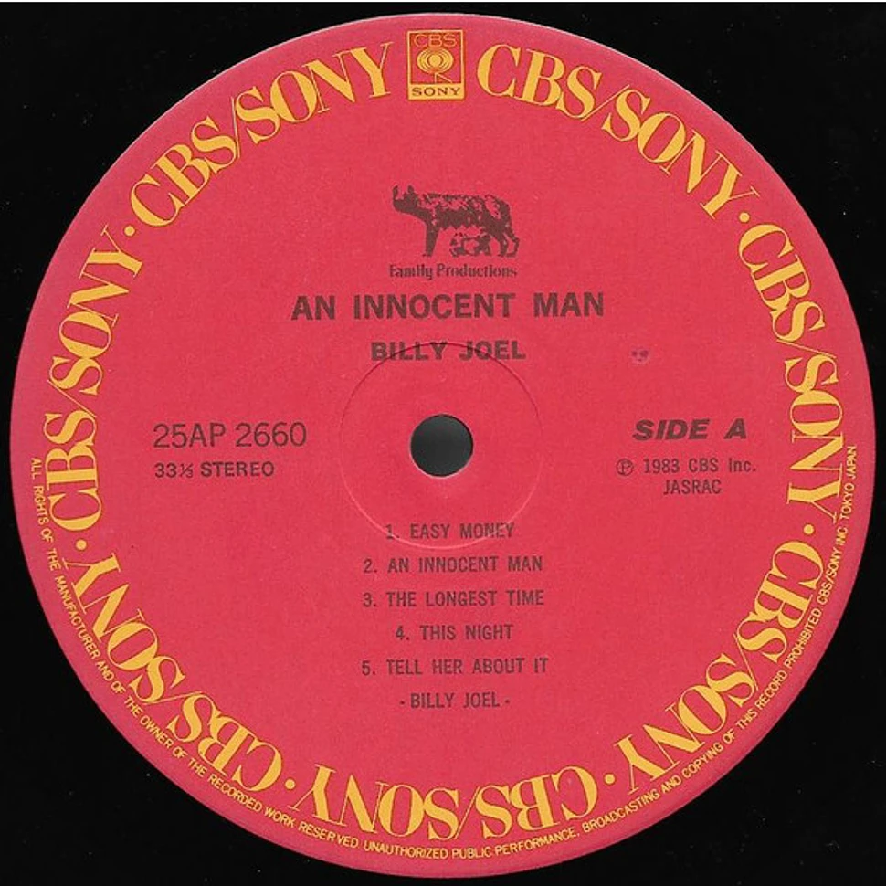 Billy Joel - An Innocent Man