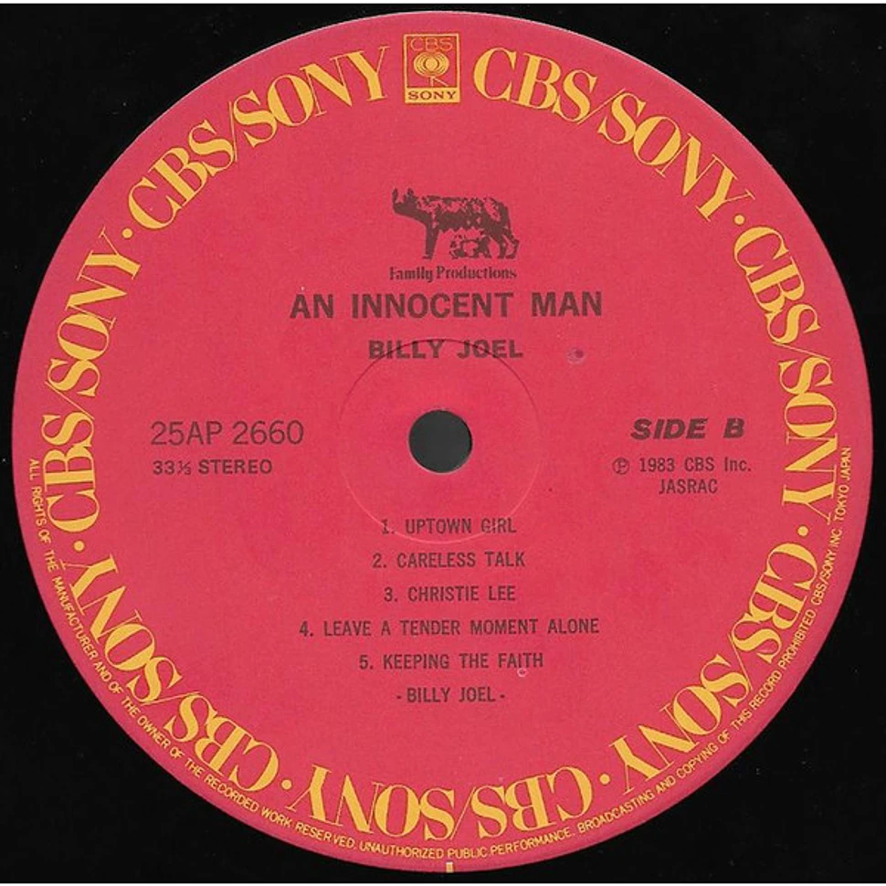 Billy Joel - An Innocent Man