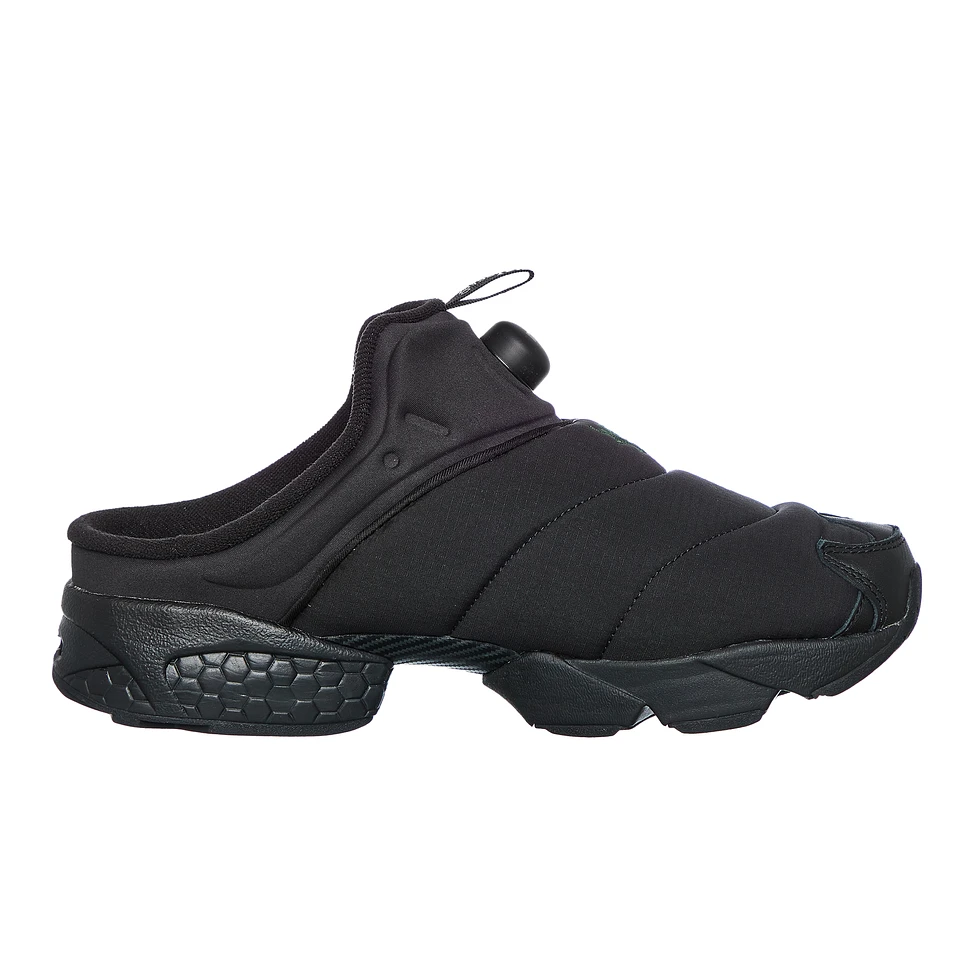 Reebok x South2 West8 - Instapump Fury Mule (Black / Black / Green