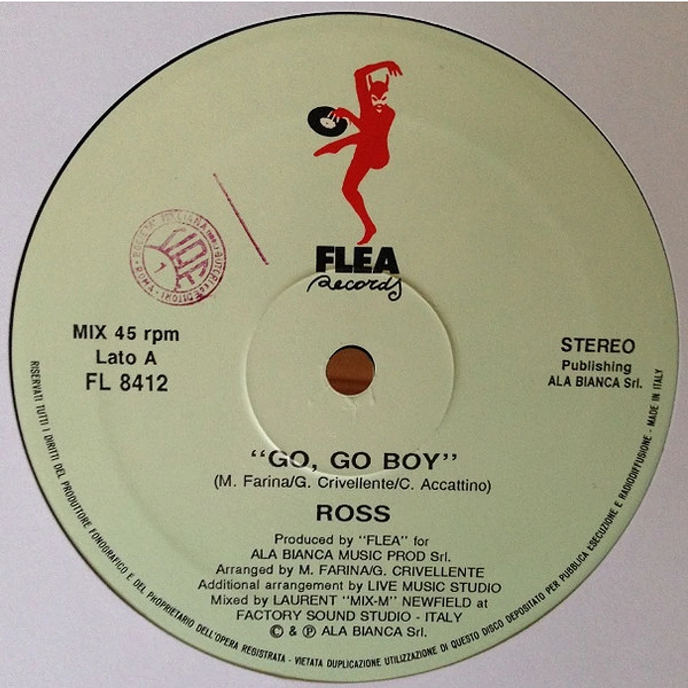 Ross / King Kong & D'Jungle Girls - Go, Go Boy / Walkie Talkie