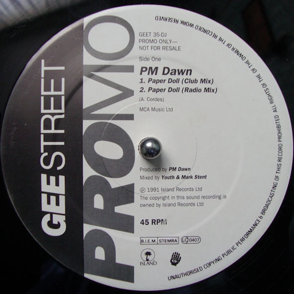 P.M. Dawn - Paper Doll