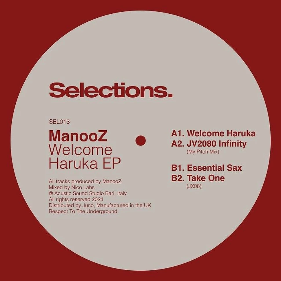 ManooZ - Welcome Haruka EP