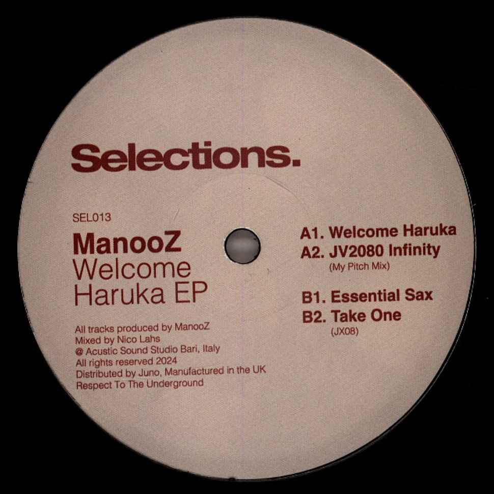 ManooZ - Welcome Haruka EP