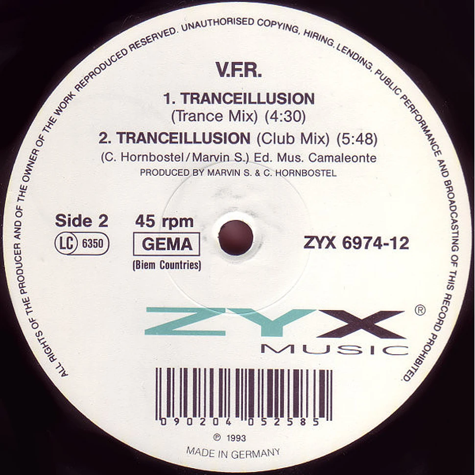 V.F.R. - Tranceillusion