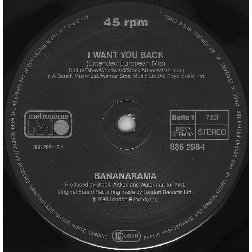 Bananarama - I Want You Back