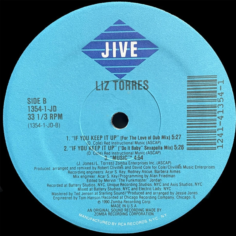 Liz Torres - If U Keep It Up