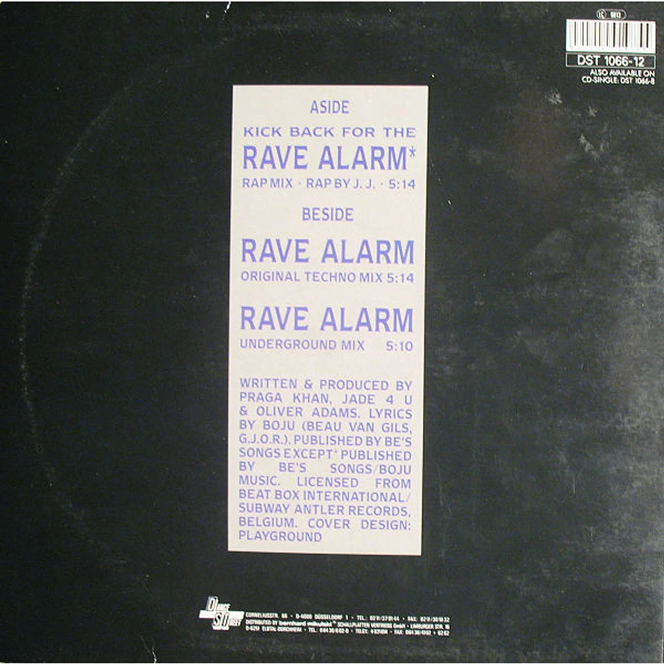 Praga Khan - (Kick Back For The) Rave Alarm
