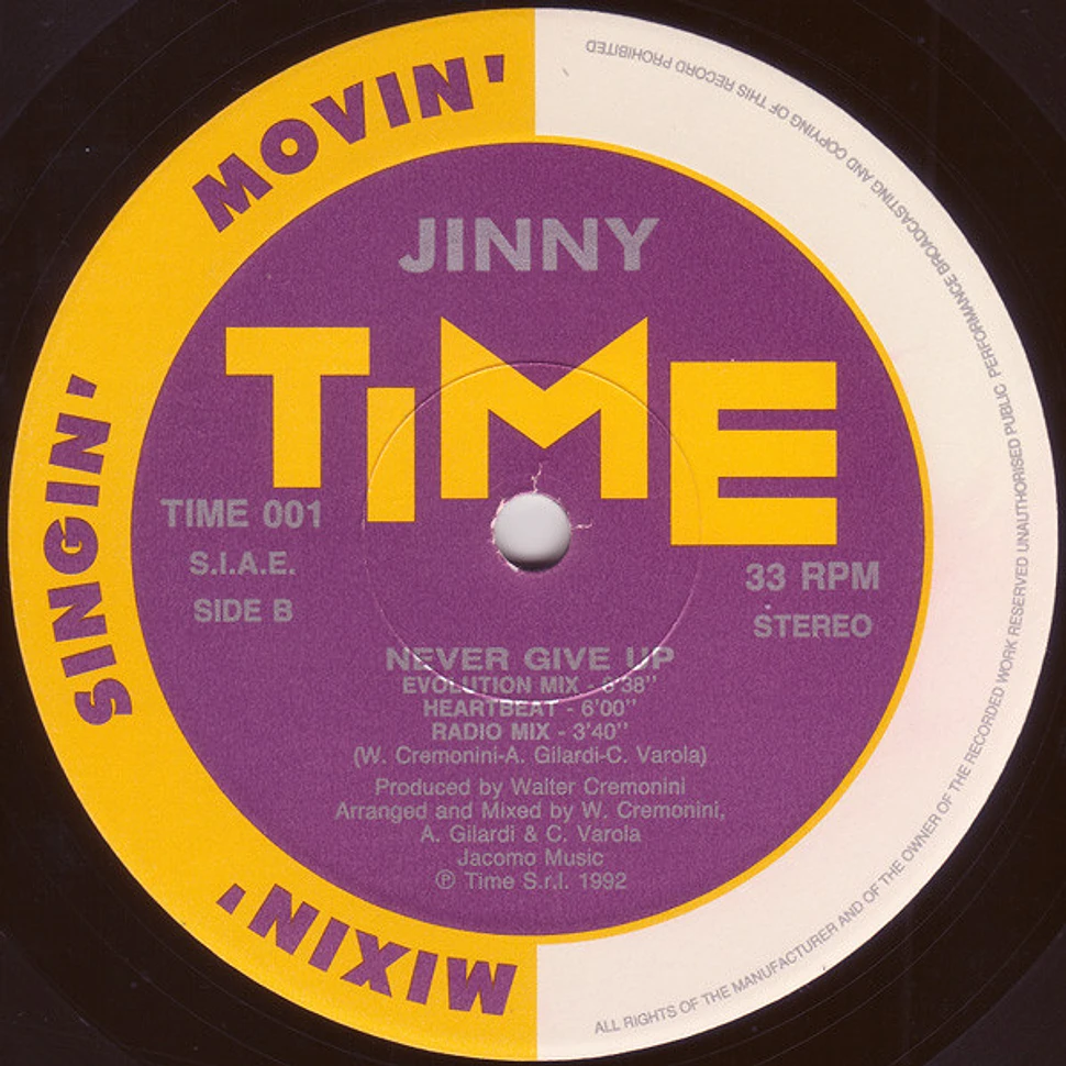 Jinny - Never Give Up