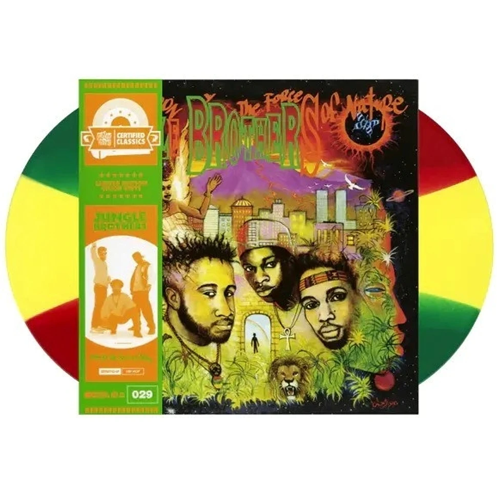 Jungle Brothers - Done By The Forces Of Nature Colored Vinyl Edition