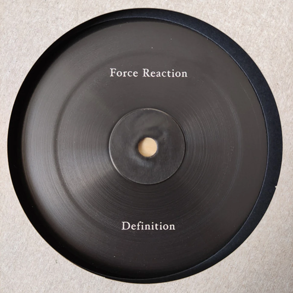 Force Reaction - Definition