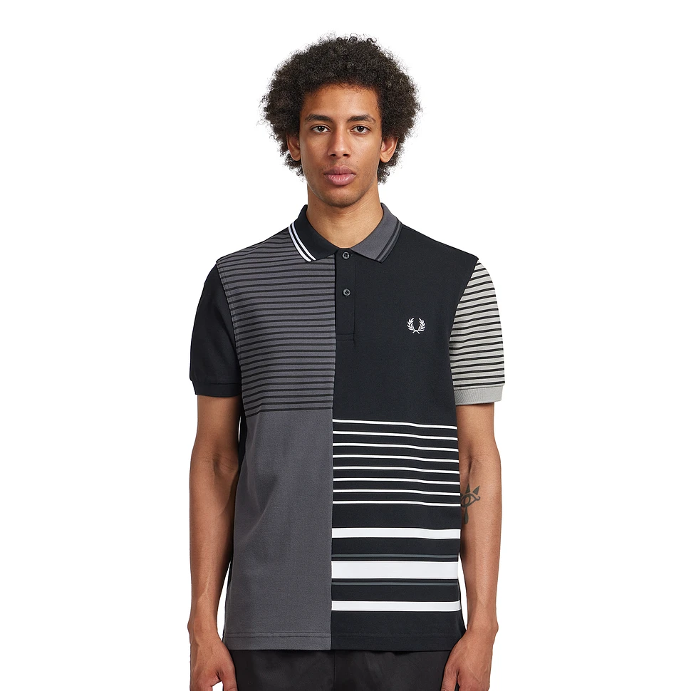 Fred Perry x Beams - Beams Striped Panel FP Shirt