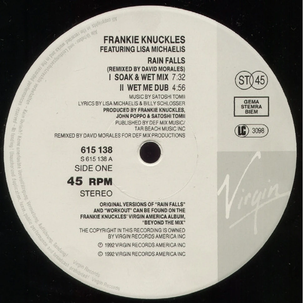 Frankie Knuckles - Rain Falls