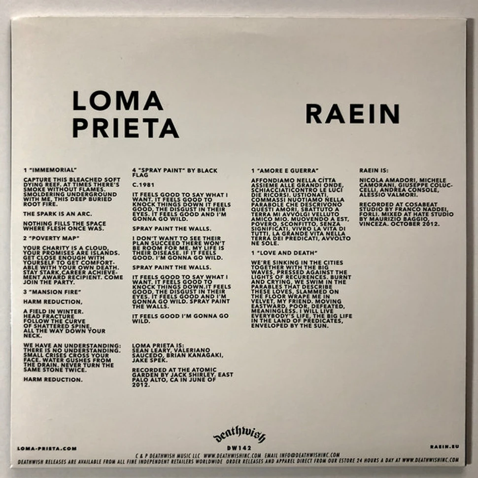 Loma Prieta / Raein - Split