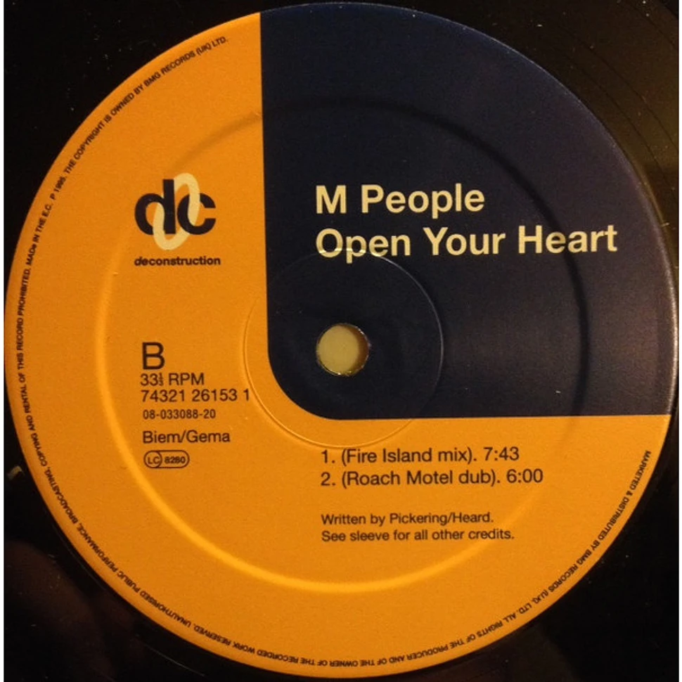 M People - Open Your Heart