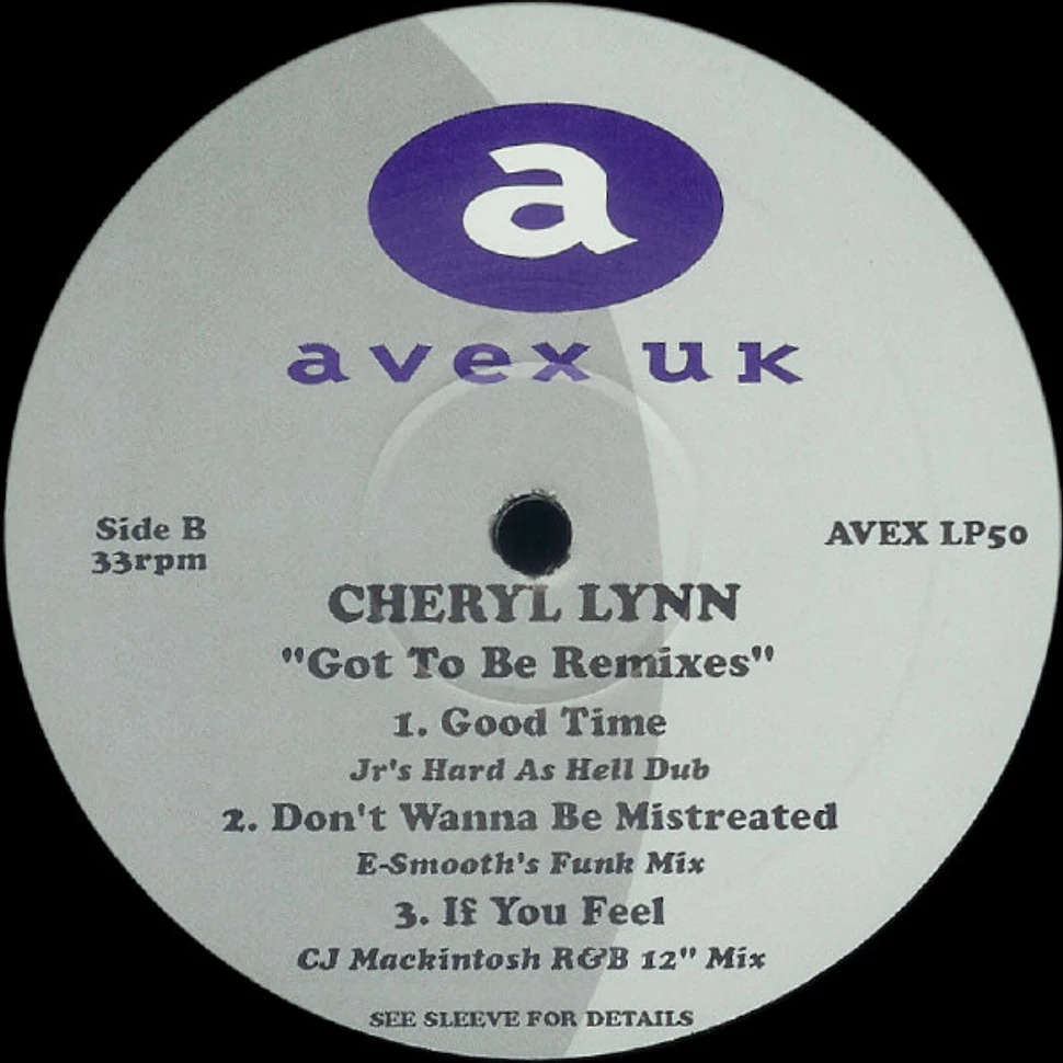 Cheryl Lynn - Got To Be Remixes!