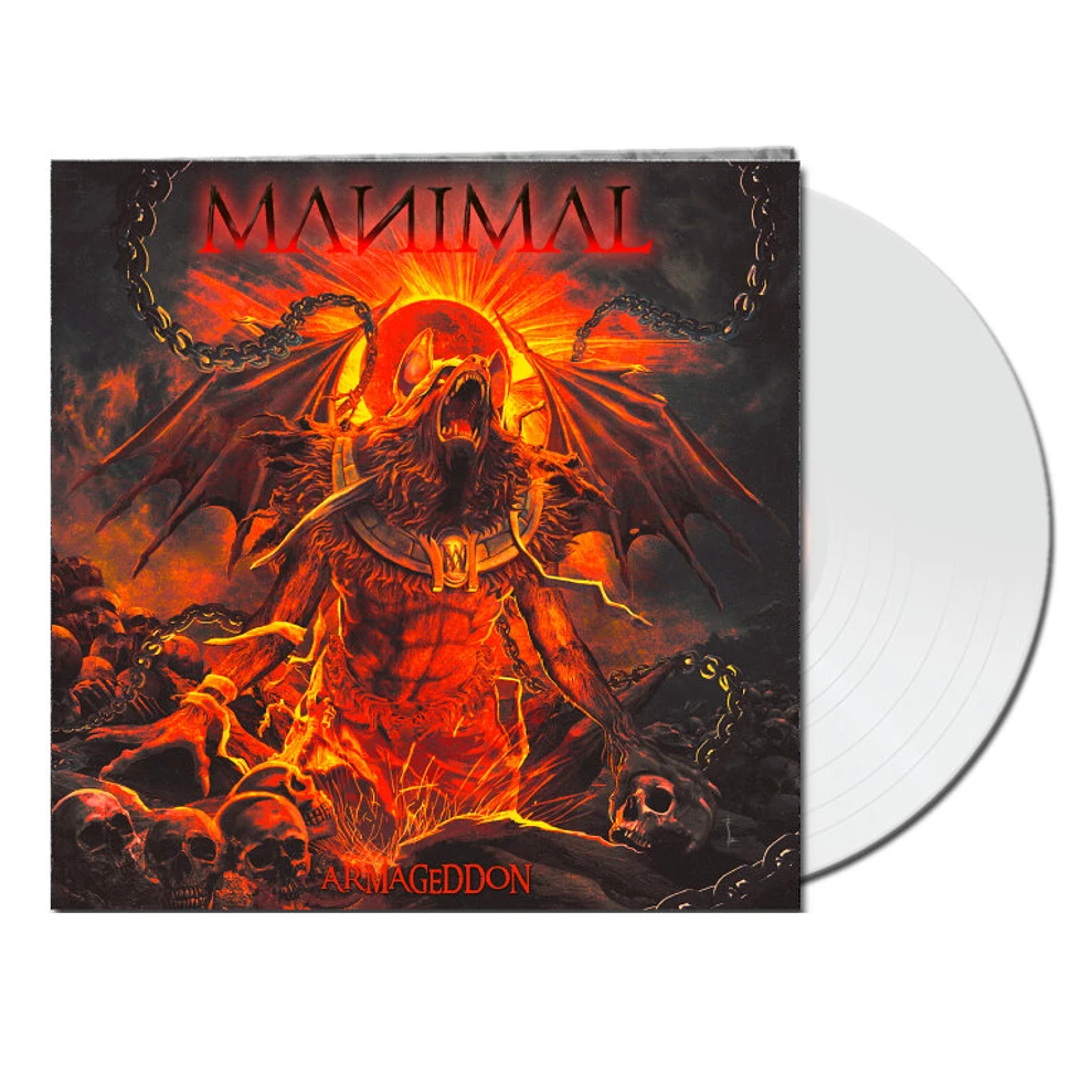 Manimal - Armageddon Limited White Vinyl Edition