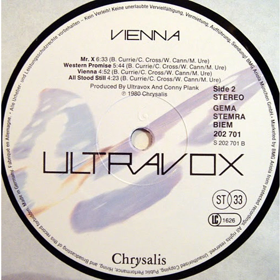 Ultravox - Vienna