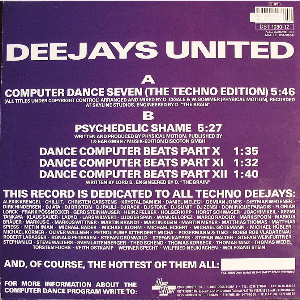 Deejays United - Computer Dance Seven