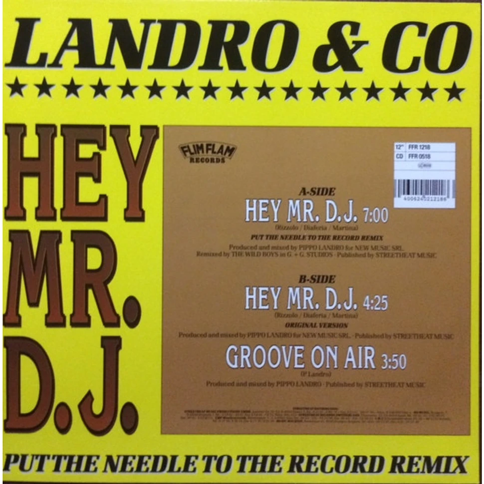 L.A.N.D.R.O. & Co. - Hey Mr. D.J.