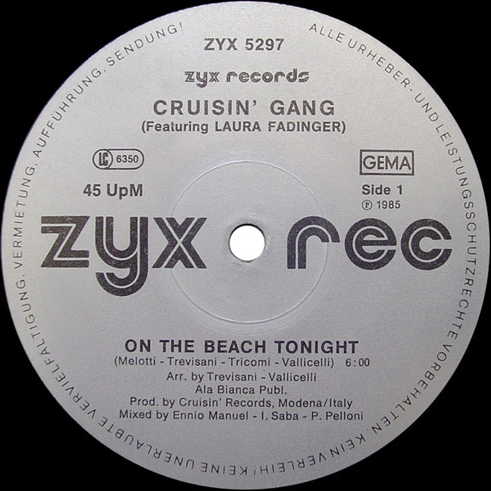 Cruisin' Gang - On The Beach Tonight