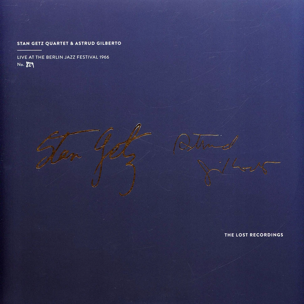 Stan Getz & Astrud Gilberti - Live At The Berlin Jazz Festival 1966