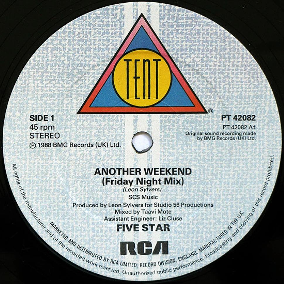 Five Star - Another Weekend (Friday Night Mixes)