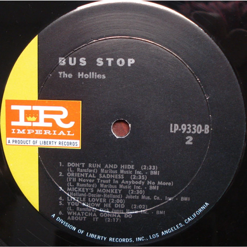 The Hollies - Bus Stop