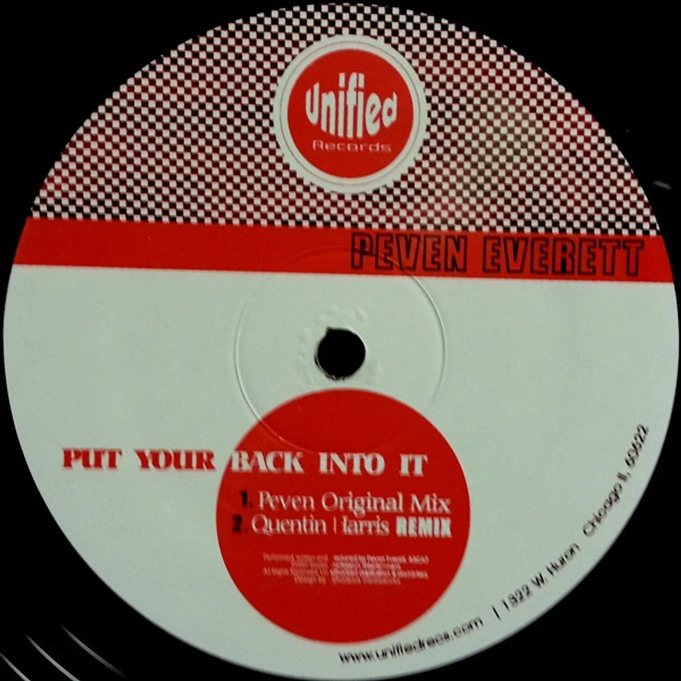 Peven Everett - Put Your Back Into It