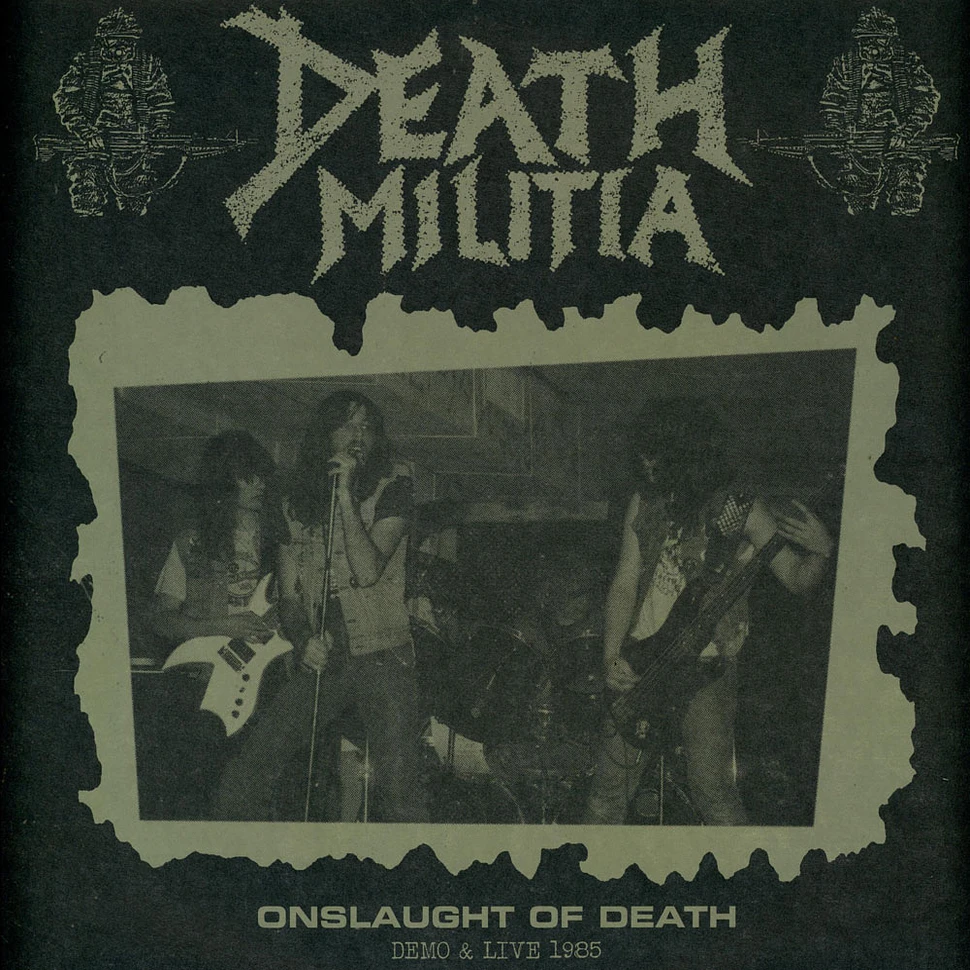 Death Militia - Onslaught Of Death: Demo & Live 1985 Swamp Green Vinyl Edition