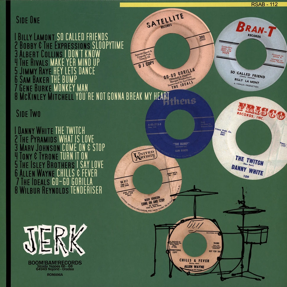 V.A. - Jerk Boom Bam Volume 2 - Greasy Rhythm & Soul Party