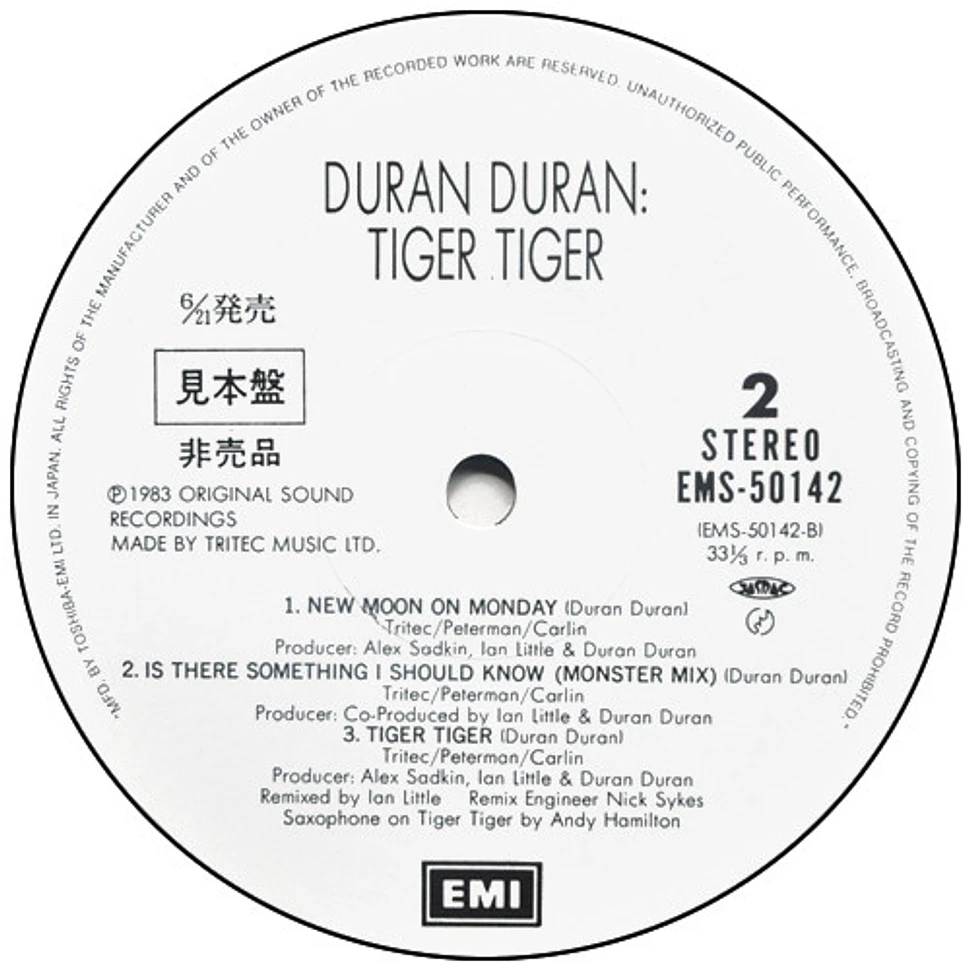 Duran Duran - Tiger! Tiger!