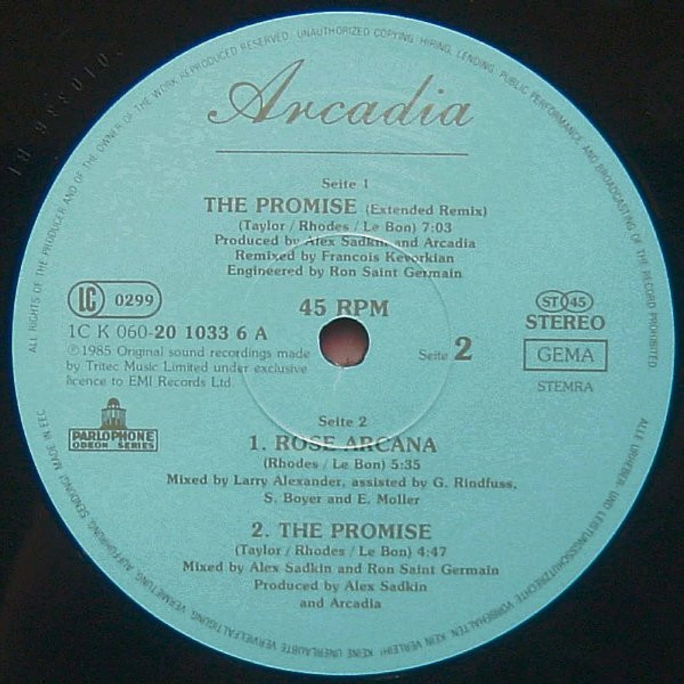 Arcadia - The Promise (Extended Remix)