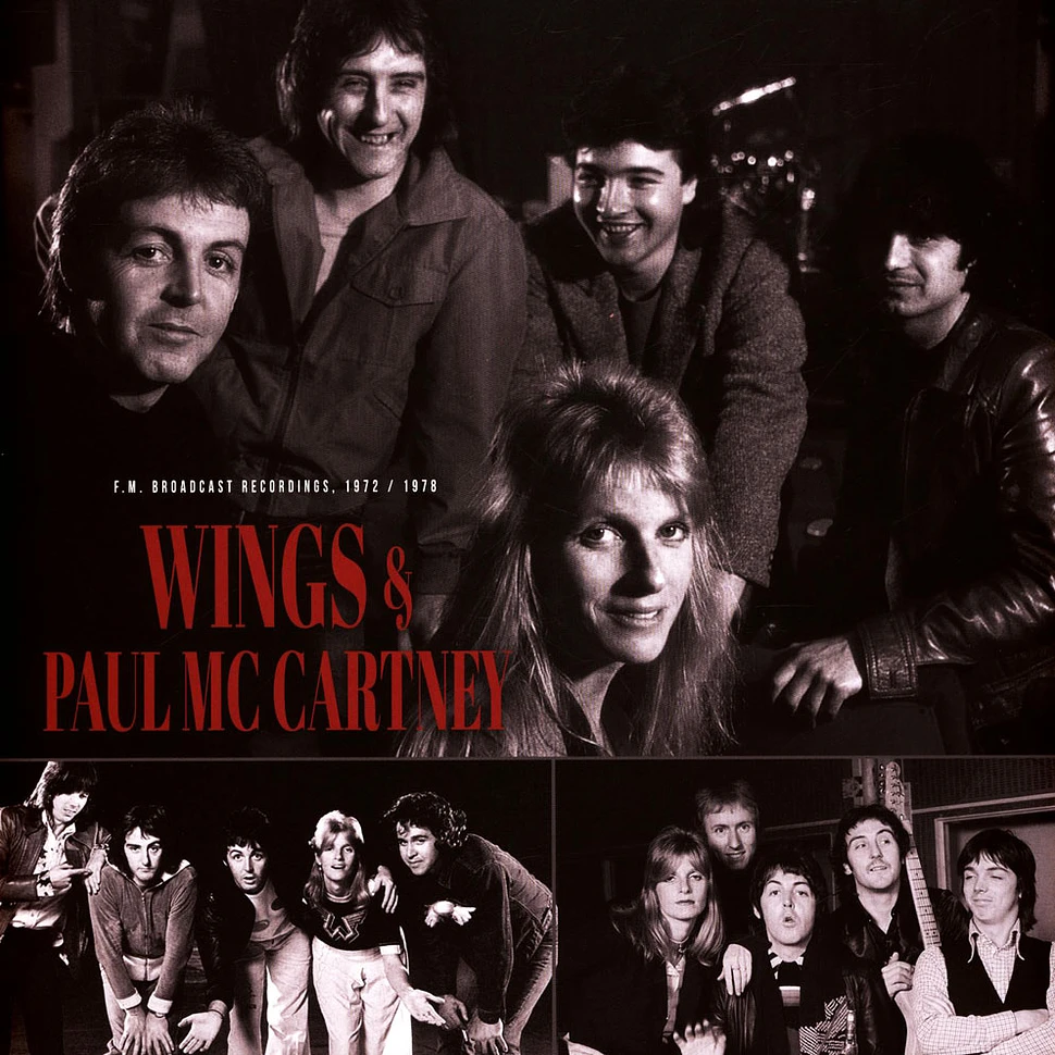 Wings & Paul McCartney - Radio Broadcast Clear Vinyl Edition