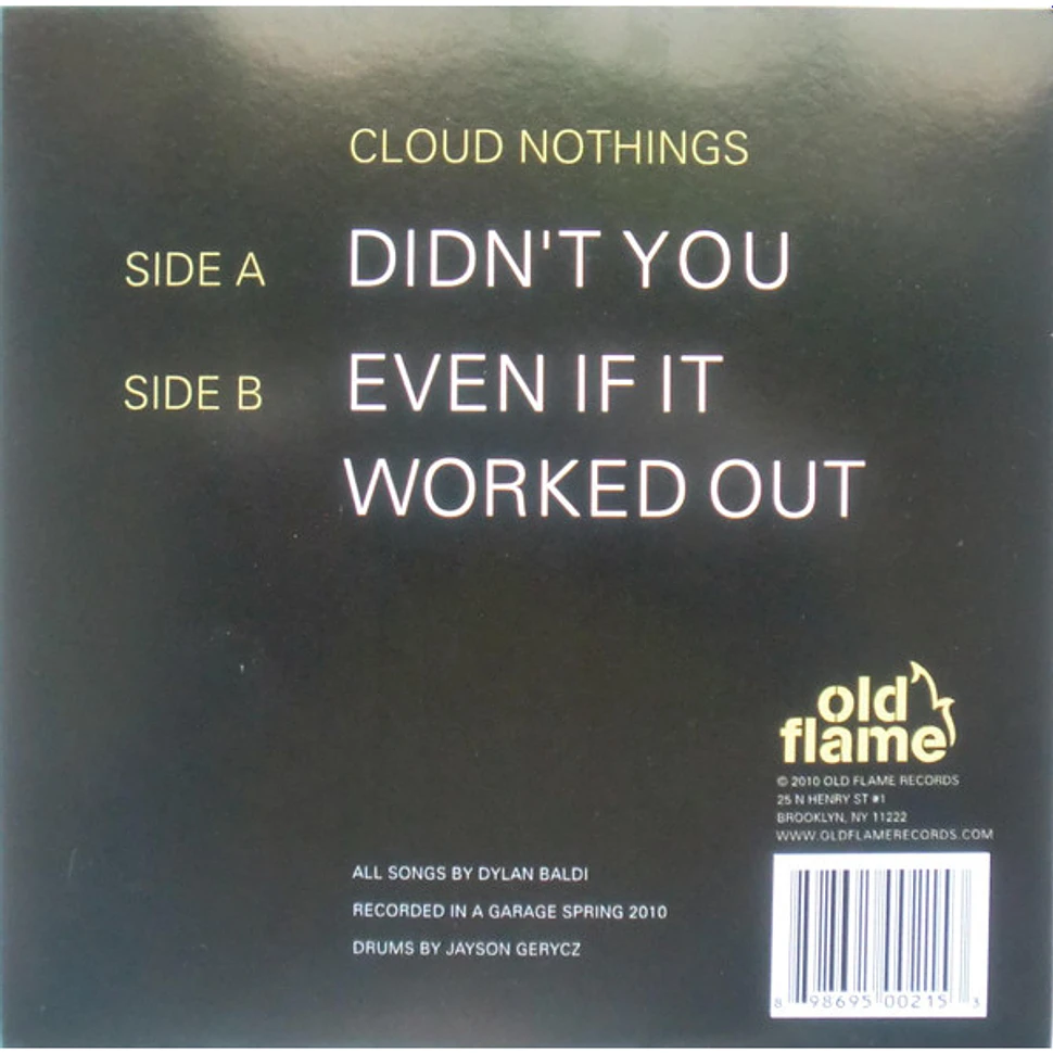 Cloud Nothings - Didn't You