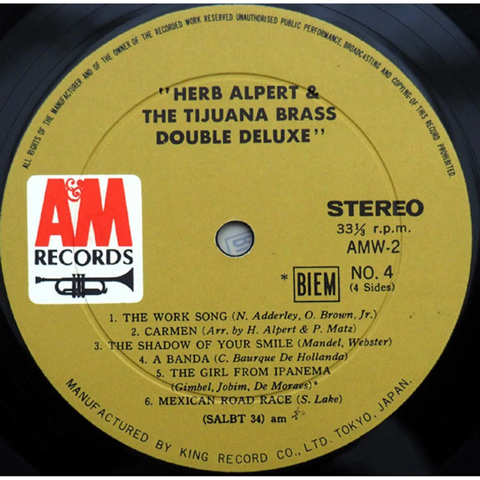 Herb Alpert & The Tijuana Brass - Double Deluxe