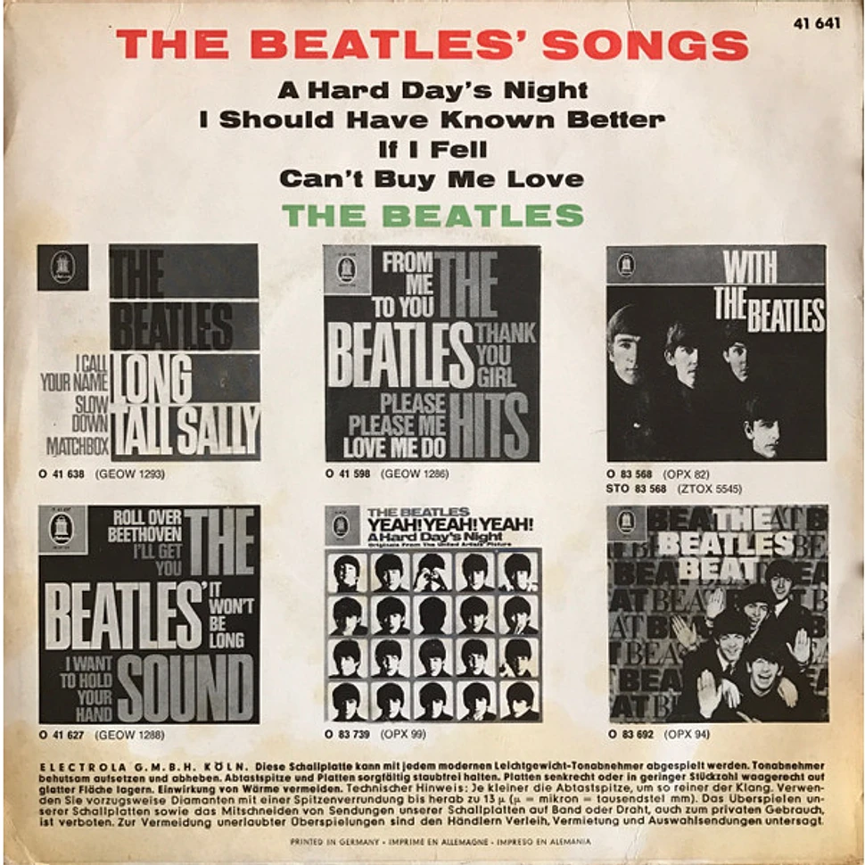 The Beatles - The Beatles' Songs