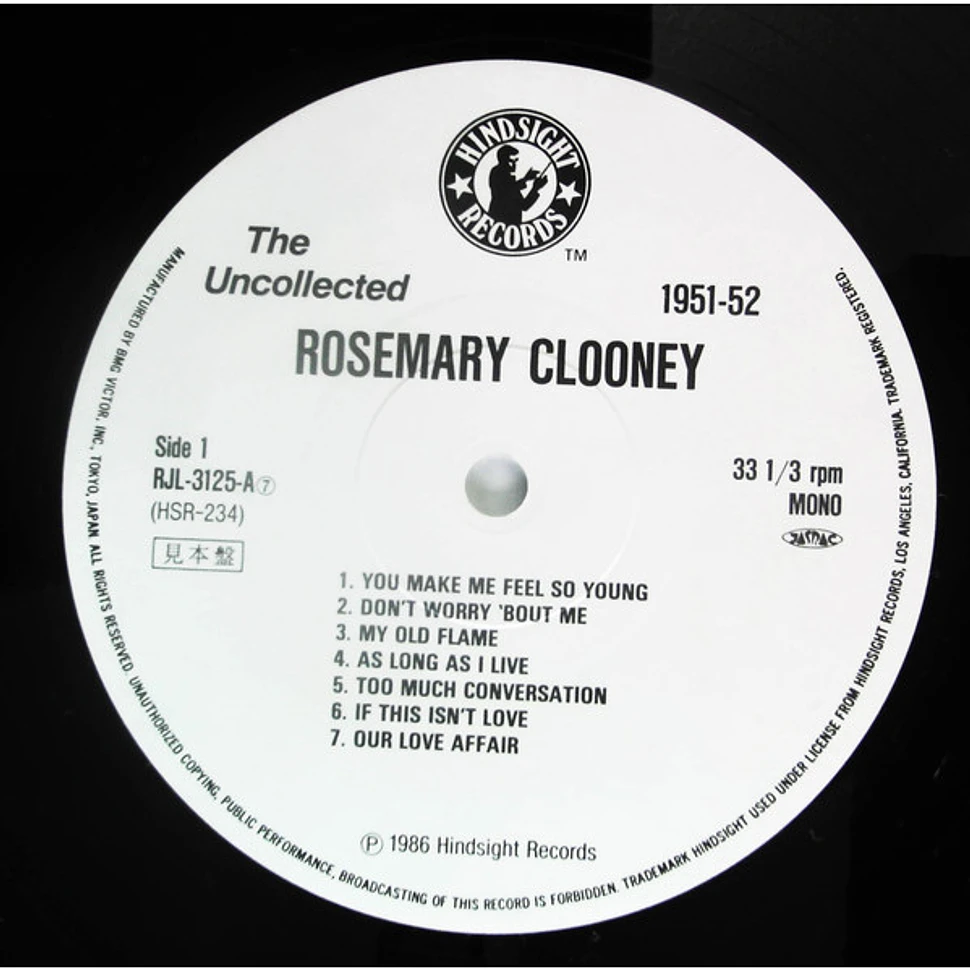 Rosemary Clooney - Rosemary Clooney 1951-52