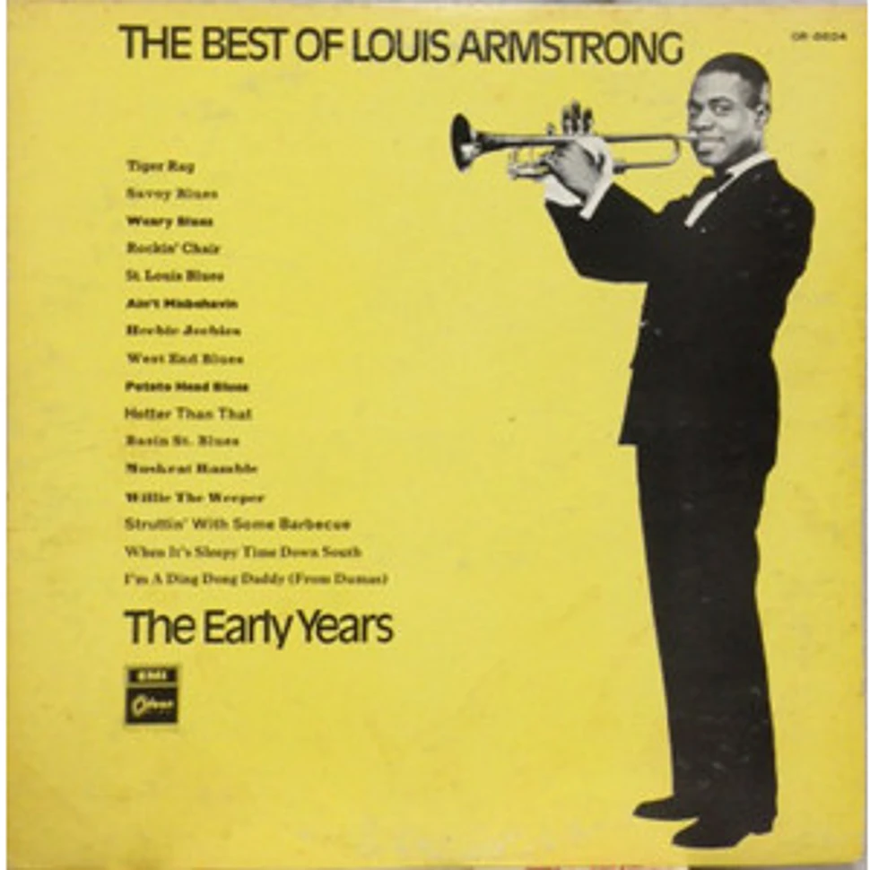 Louis Armstrong - The Best Of Louis Armstrong - The Early Years