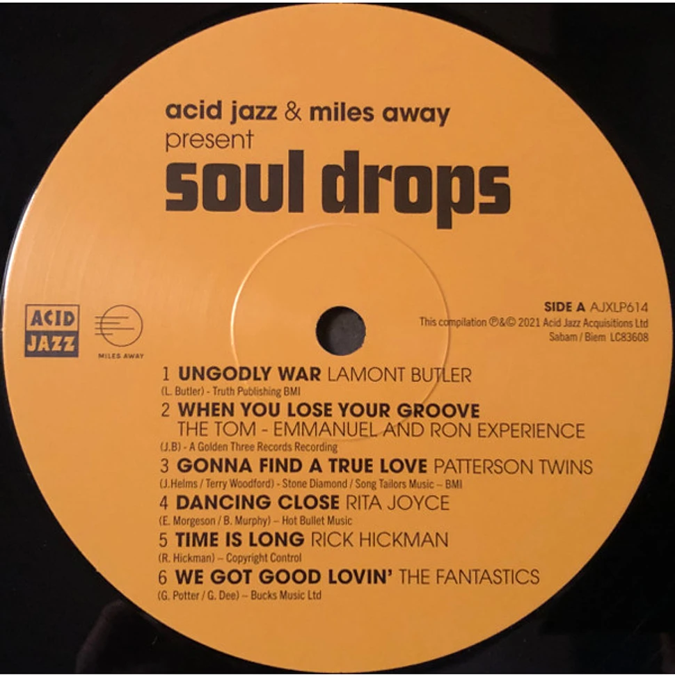 V.A. - Acid Jazz & Miles Away Present Soul Drops