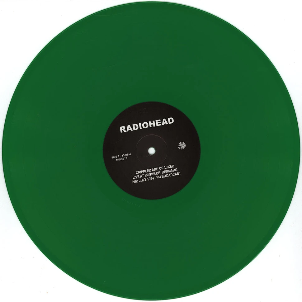 Radiohead - Crippled And Cracked: Live At Roskilde 1994 Green Vinyl Edtion